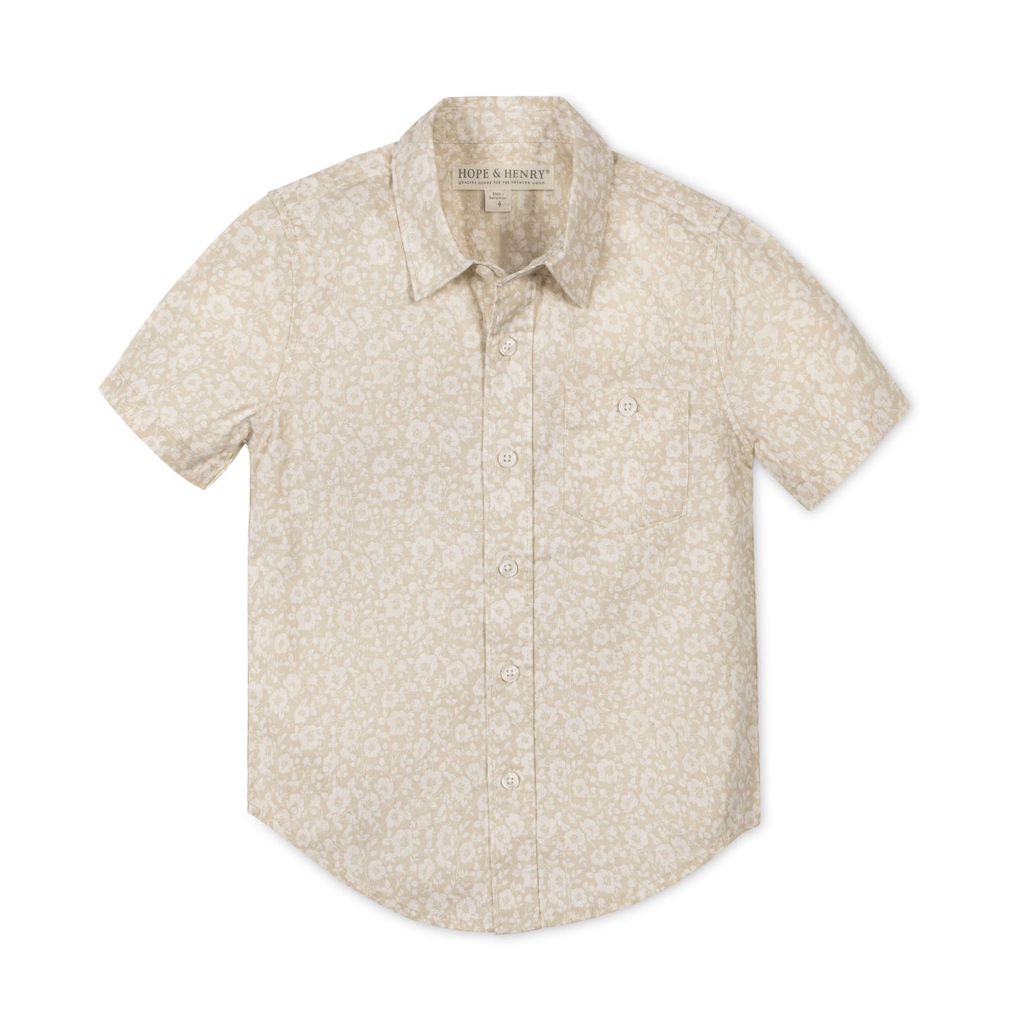 Linen Short Sleeve Shirt