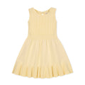 Organic Flounce Hem Sweater Dress