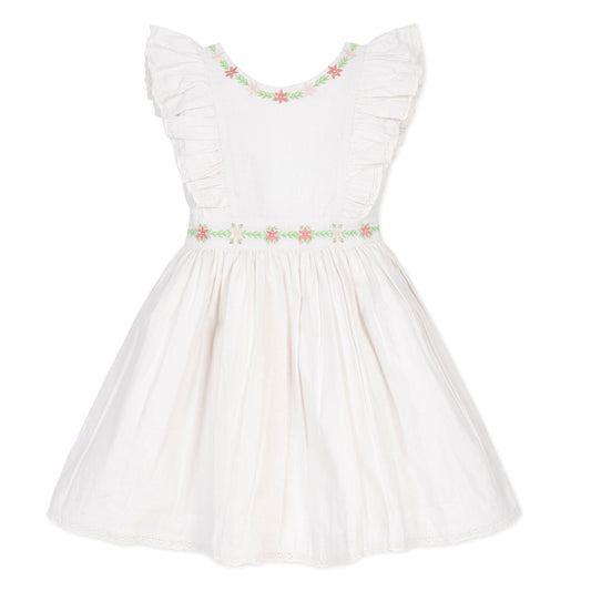 Linen Ruffle Jumper