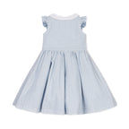 Linen Dress with Peter Pan Collar