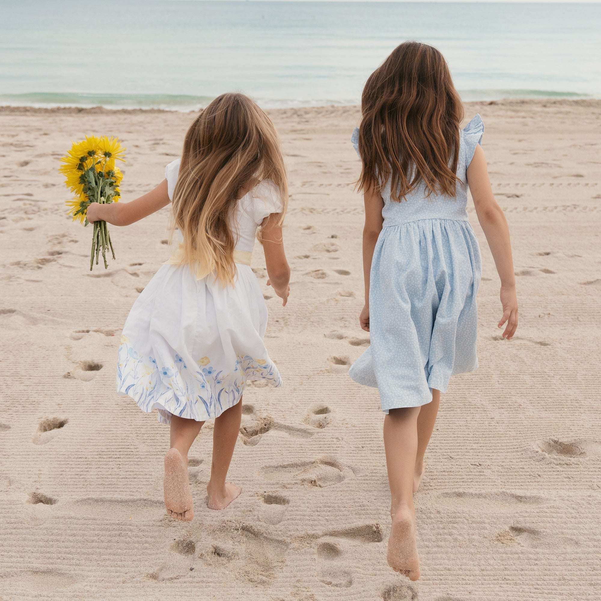 Linen Dress with Peter Pan Collar
