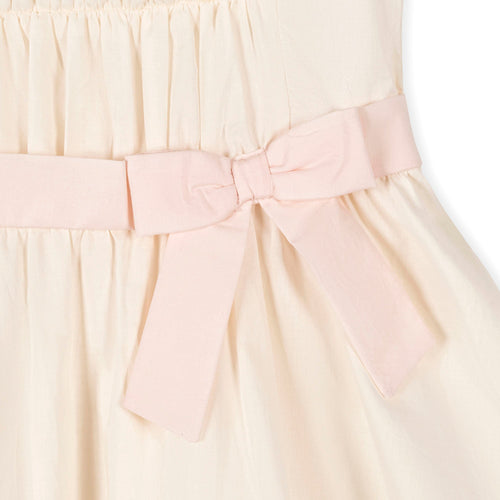 Organic Puff Sleeve Tiered Party Dress