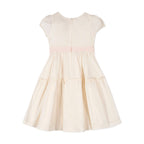 Organic Puff Sleeve Tiered Party Dress