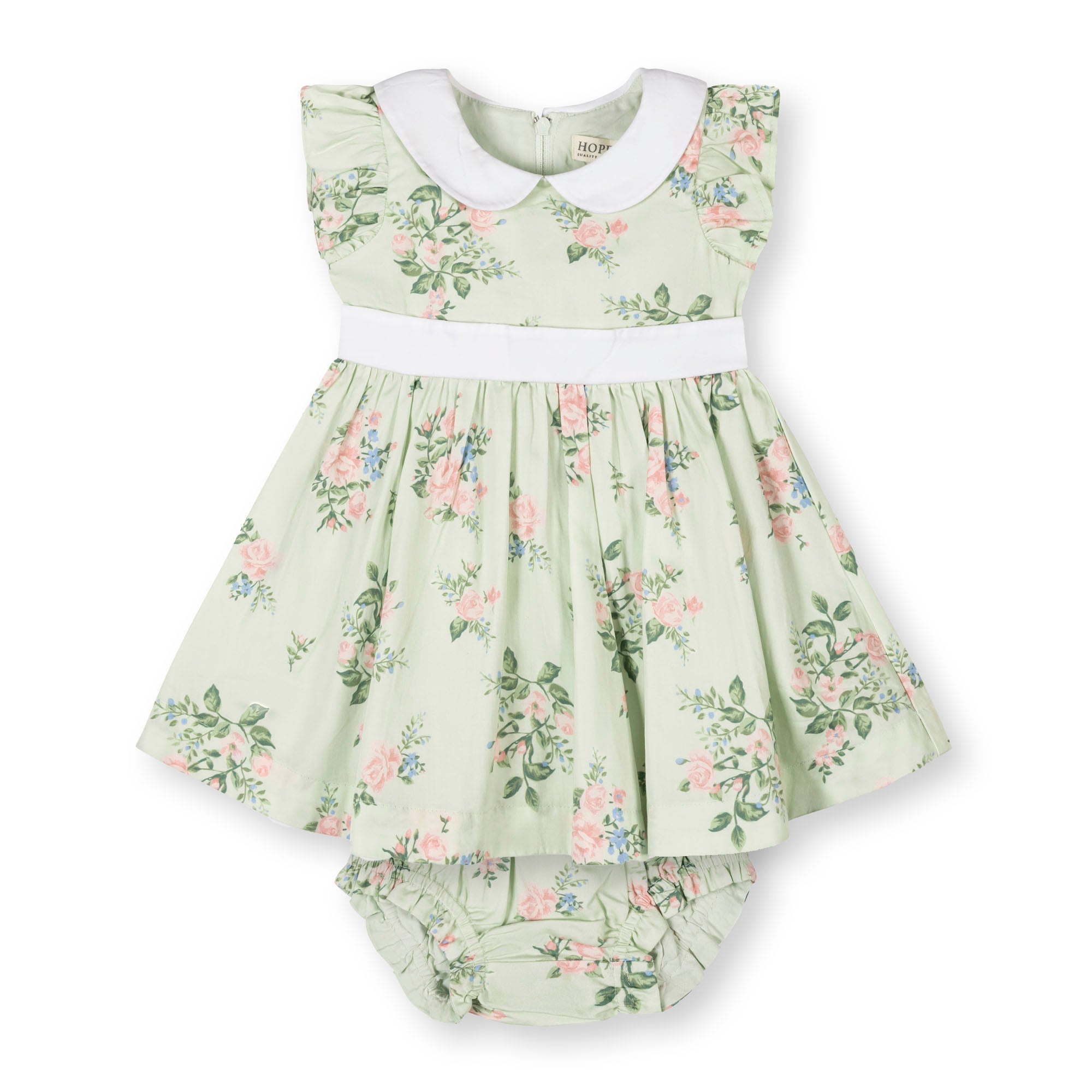 Organic Peter Pan Collar Party Dress