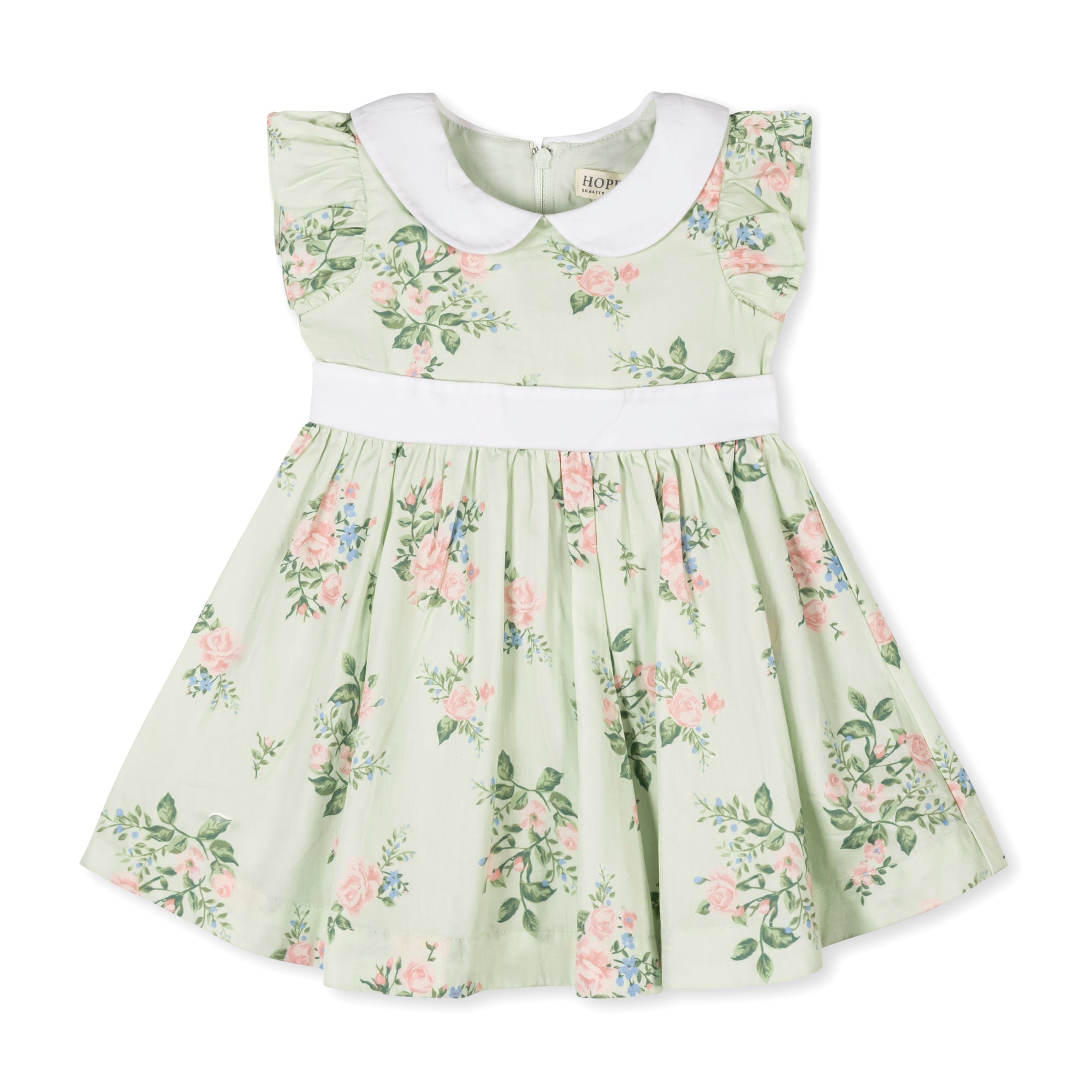 Organic Peter Pan Collar Party Dress