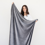 Minky Stretch XL Throw Blanket