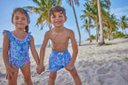 Boys Marine Life Swim Trunks