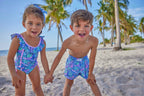Boys Marine Life Swim Trunks