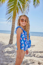Girls Fair Winds One-Piece Swimsuit