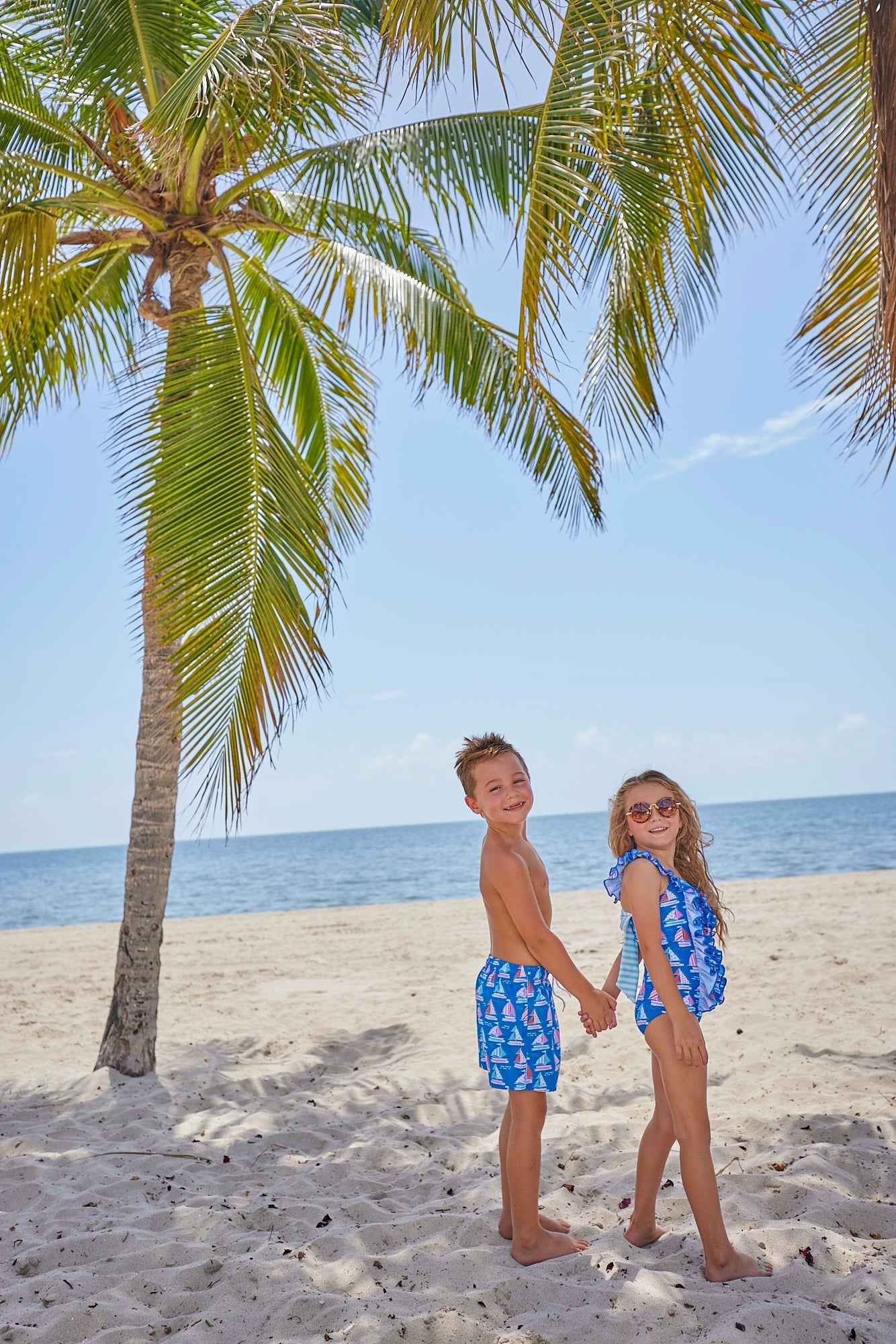 Girls Fair Winds One-Piece Swimsuit