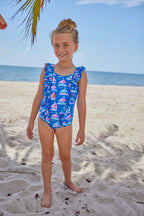 Girls Fair Winds One-Piece Swimsuit