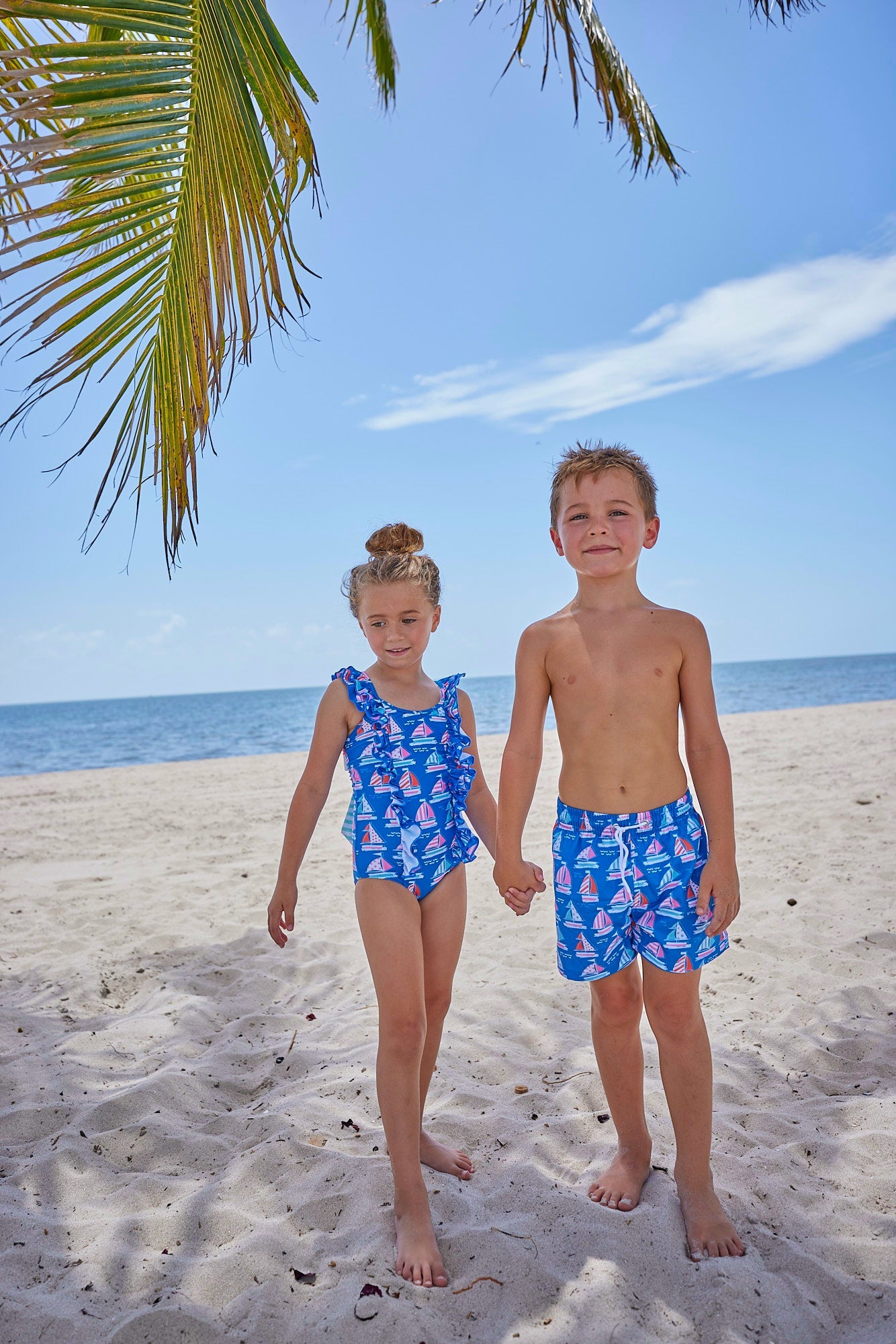 Girls Fair Winds One-Piece Swimsuit