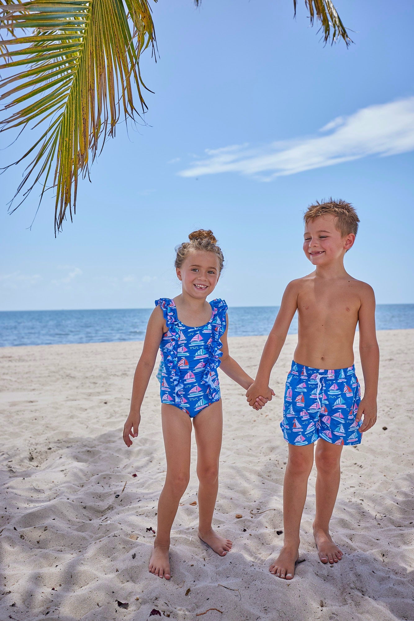 Girls Fair Winds One-Piece Swimsuit