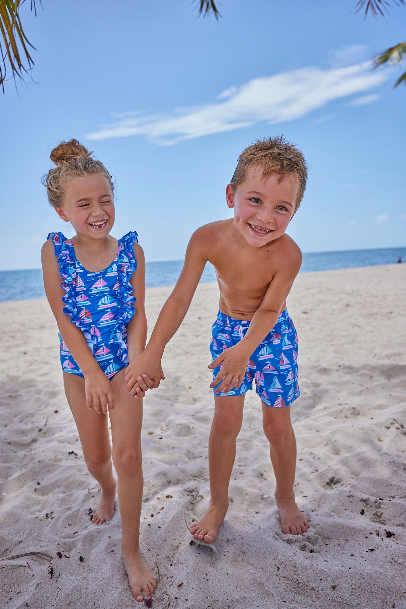 Girls Fair Winds One-Piece Swimsuit