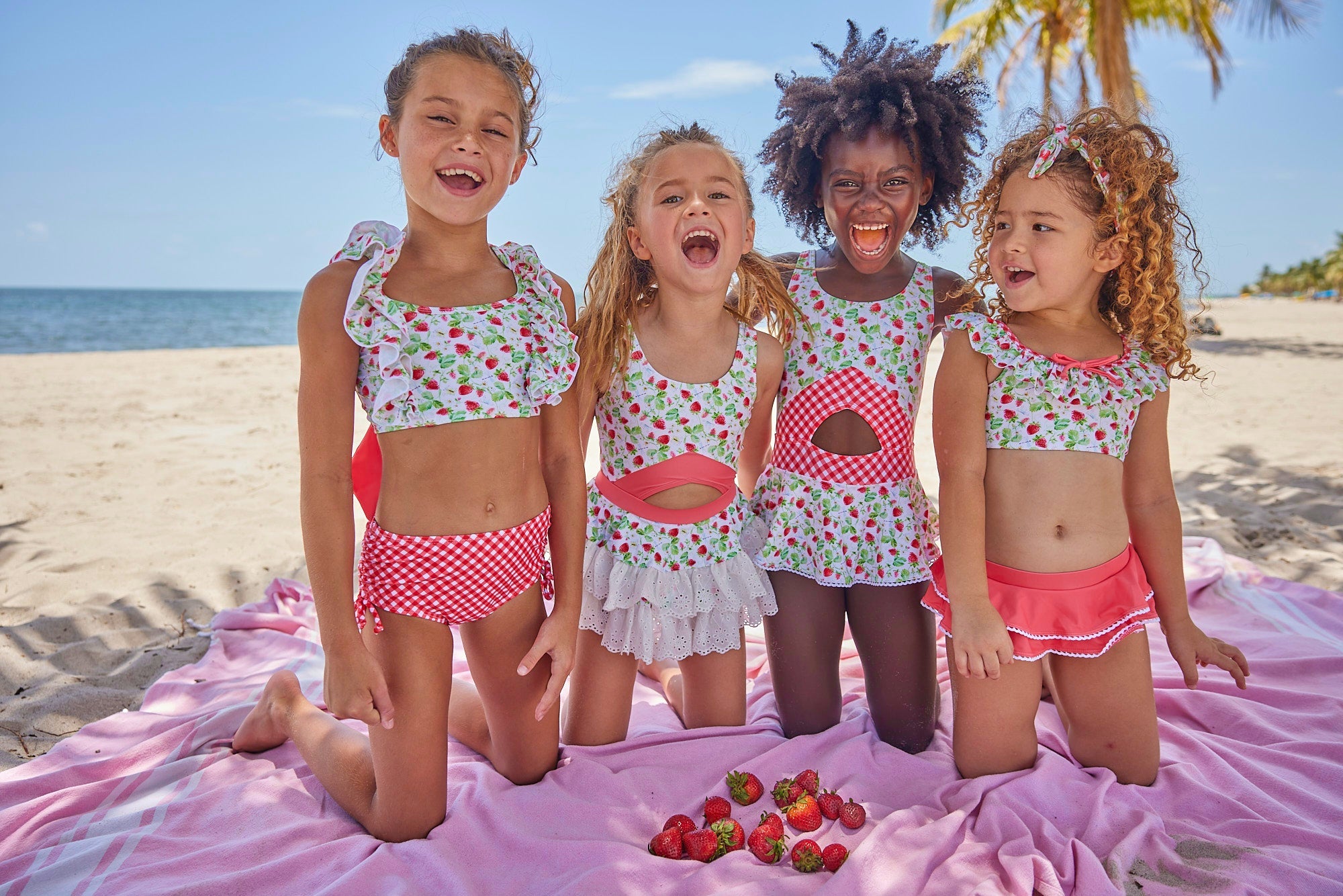 Girls Tutti Fruiti Bay One Piece Swimsuit