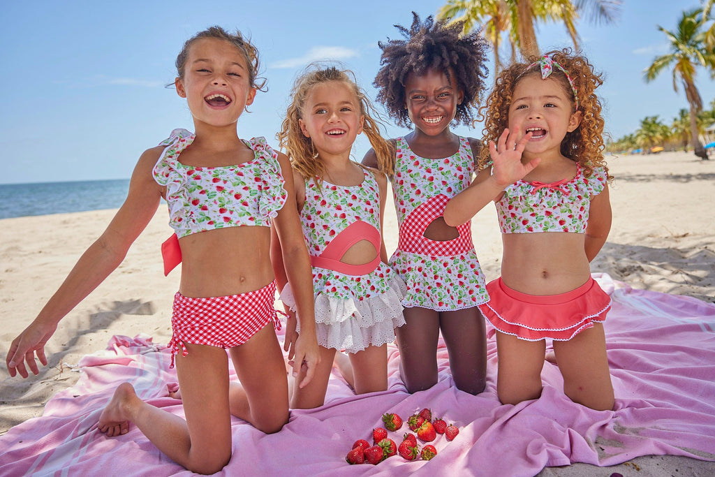 Strawberry Hill Ruffle Two-Piece Swimsuit