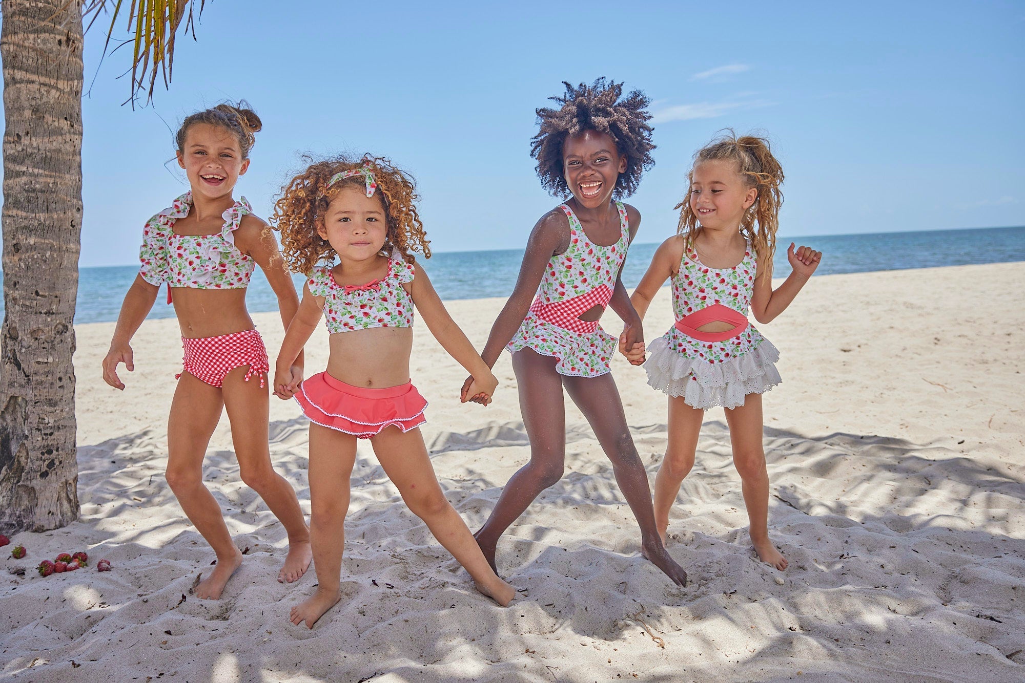 Strawberry Hill Ruffle Two-Piece Swimsuit