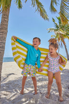 Boys Salty Seagull Swim Rash Guard