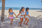 Anchors Away Ruffle Two-Piece Swimsuit