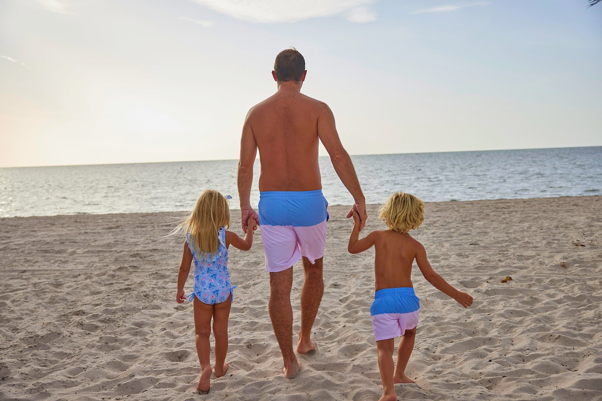 Boys Coastal Cabana Swim Trunks