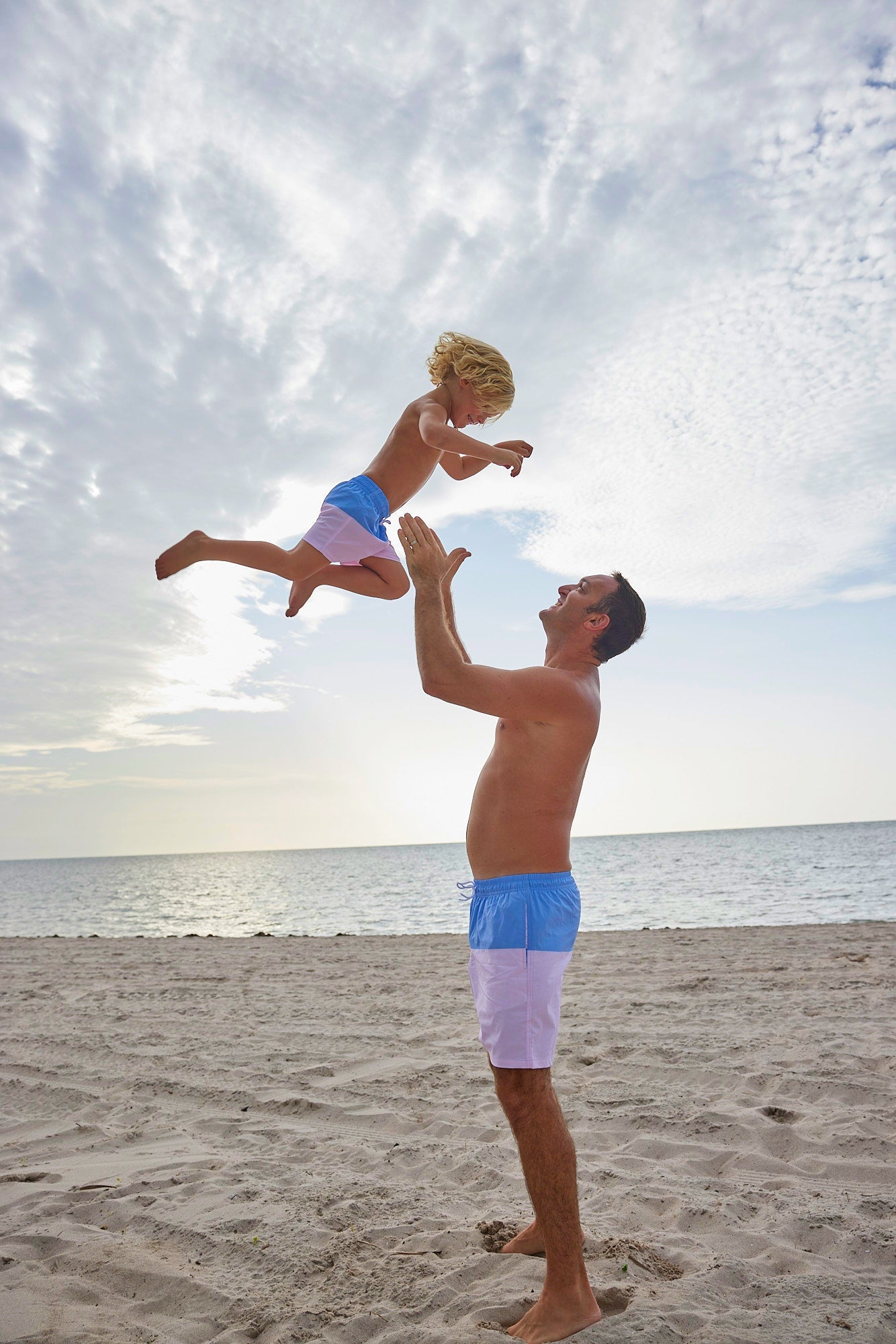 Men's Coastal Cabana Swim Trunks