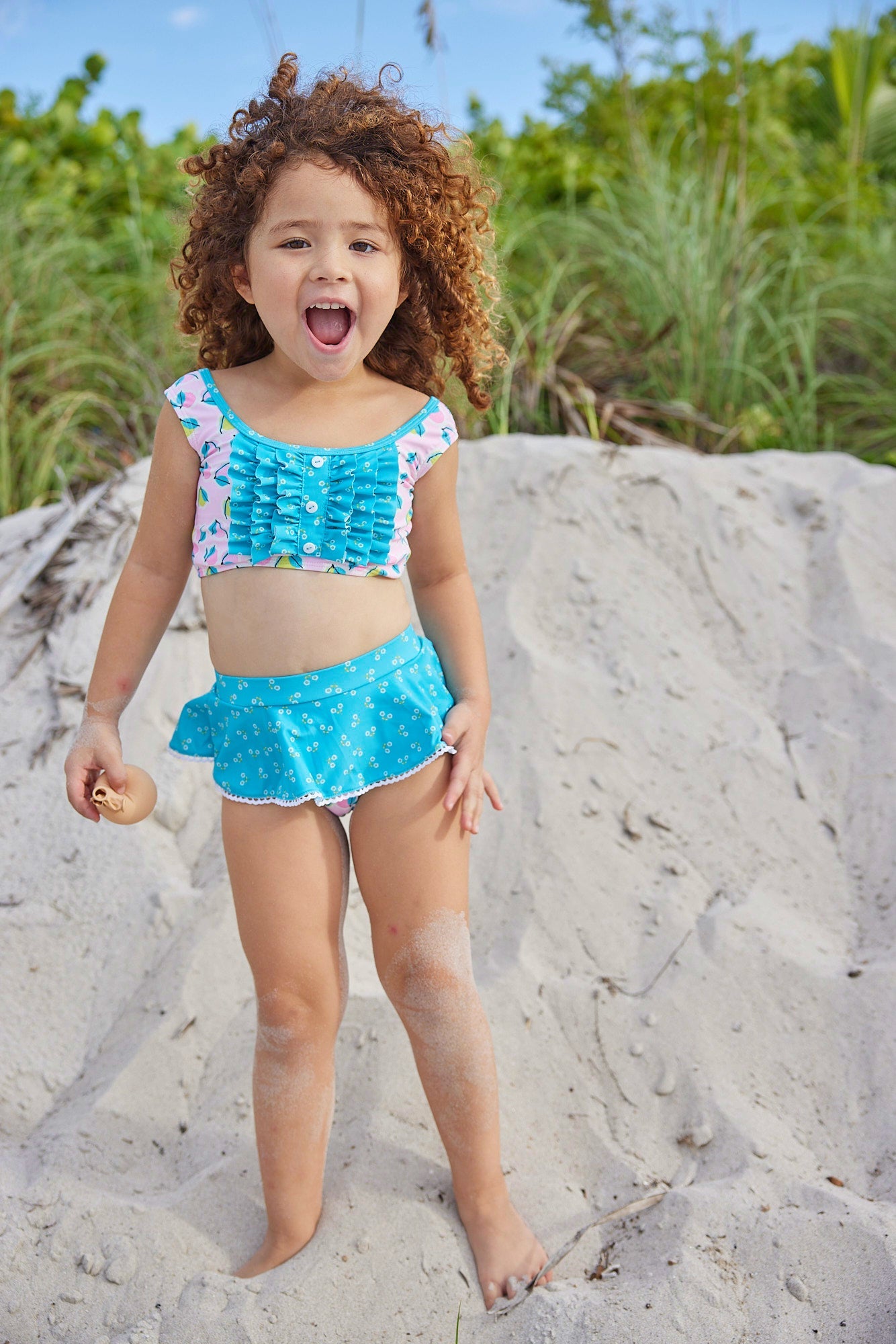 Bahama Breeze Skirted Two-Piece Swimsuit