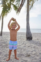 Boys Blue Chill Swim Trunks