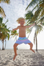 Boys Blue Chill Swim Trunks