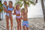 Boys Blue Chill Swim Trunks