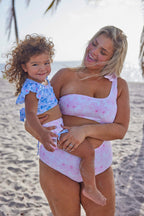 Girls Seashell Sunset Two Piece Swimsuit