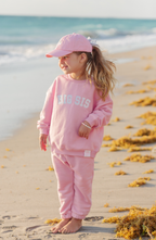 Rainbow Sparkle Bow Baseball Hat (Baby/Toddler, Youth, Junior)