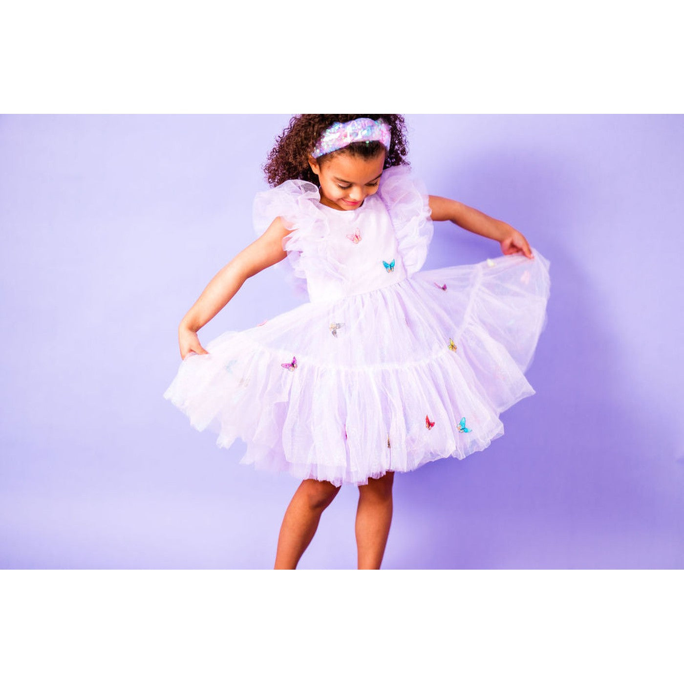 Girls Enchanted Butterfly Dress