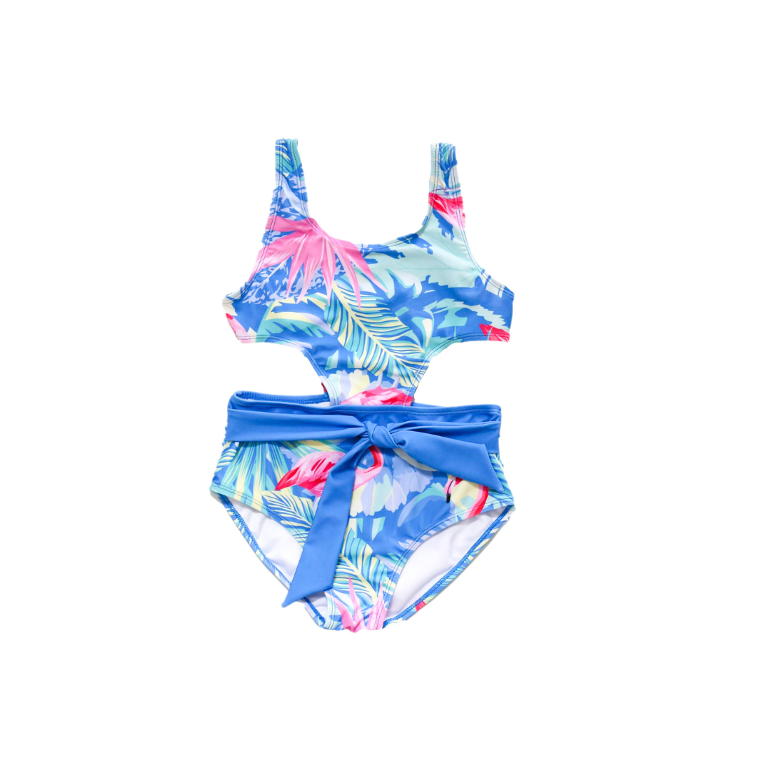 Aqua Lavida Cut-Out One-Piece Swimsuit