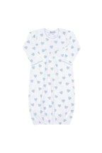 Blue Heart Print Gown 