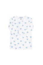 Blue Heart Print Pajama