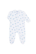 Baby Boy Pima Cotton Zipper Footie