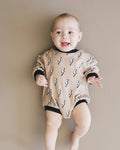 Baby Boy Lightning Bolt Bubble Romper | Lightning Bolt