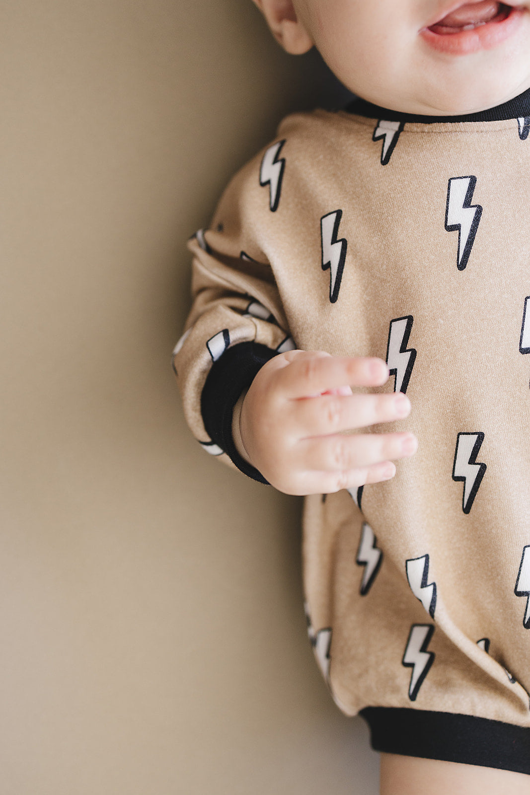 Baby Boy Lightning Bolt Bubble Romper | Lightning Bolt