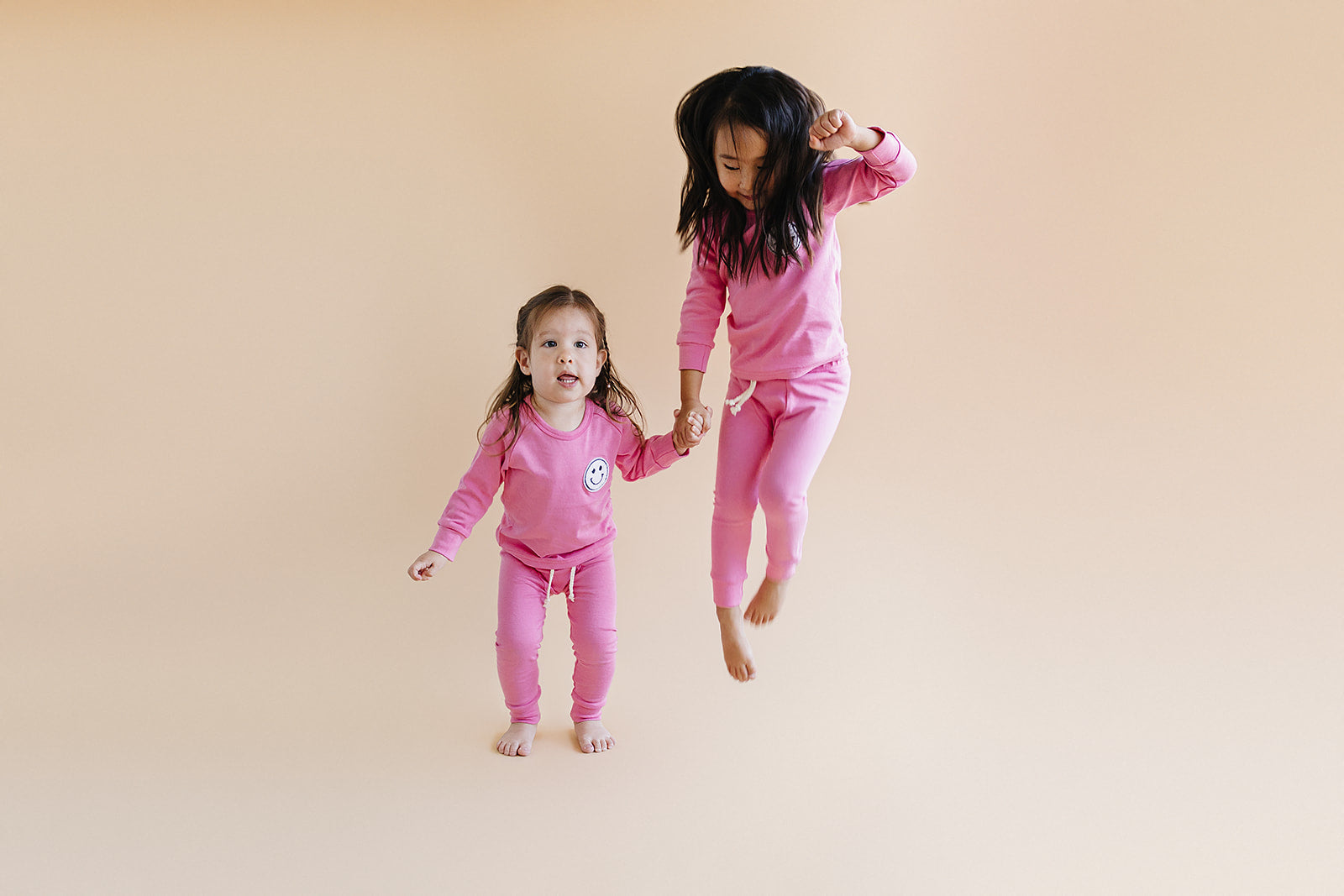 Smiley Bubble Gum Girls Lounge Set