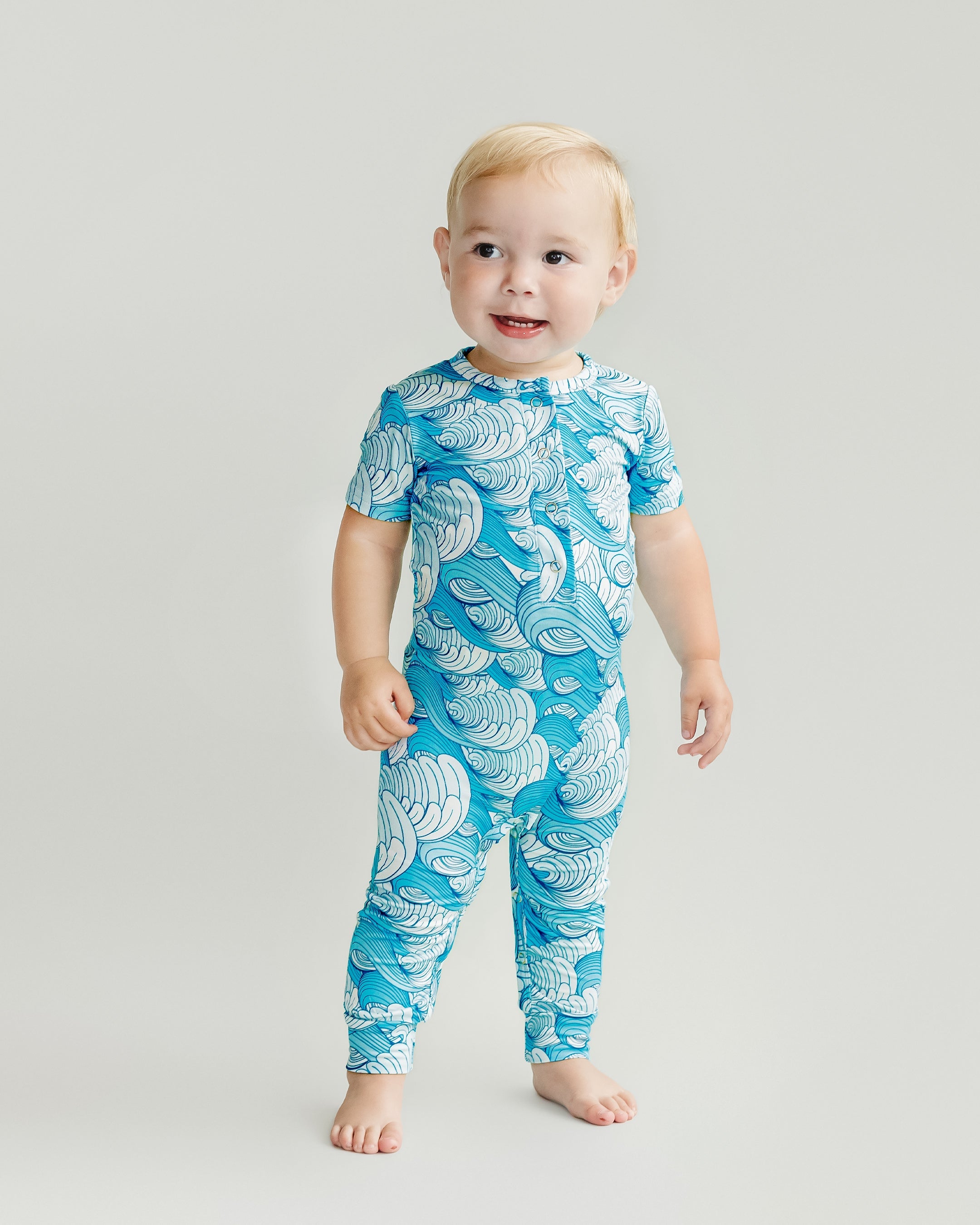 Boys Delmar Bamboo Jumpsuit