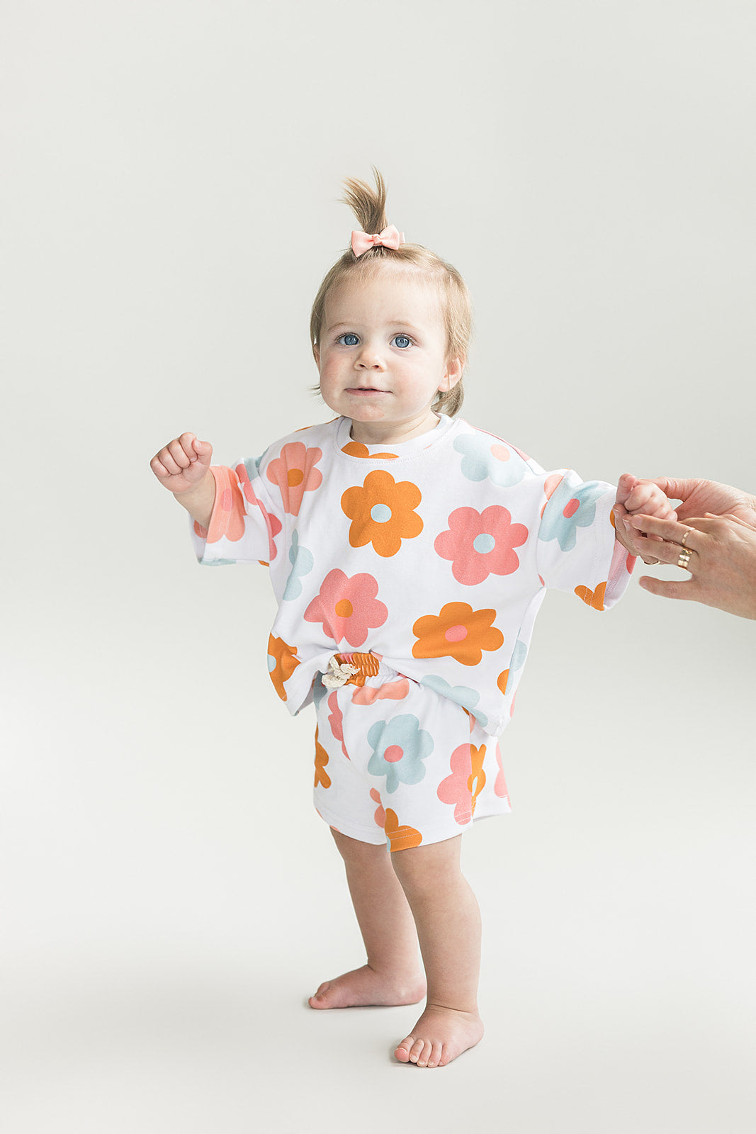 Daisy Pop Bamboo Shorts Set