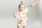 Daisy Pop Bamboo Shorts Set