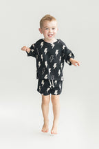 Shorts Set | Black Bolts