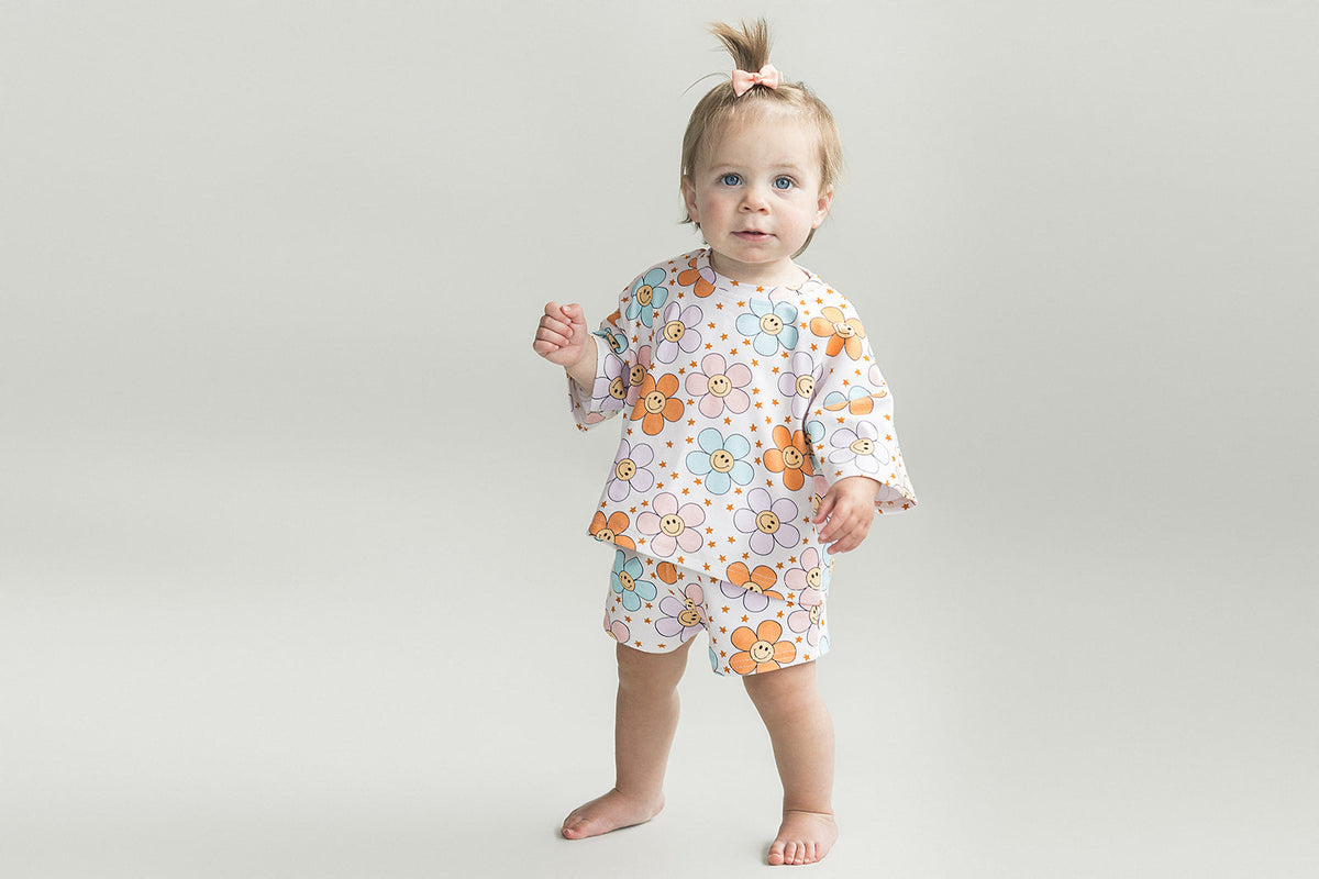 Shorts Set | Ditzy Daisy