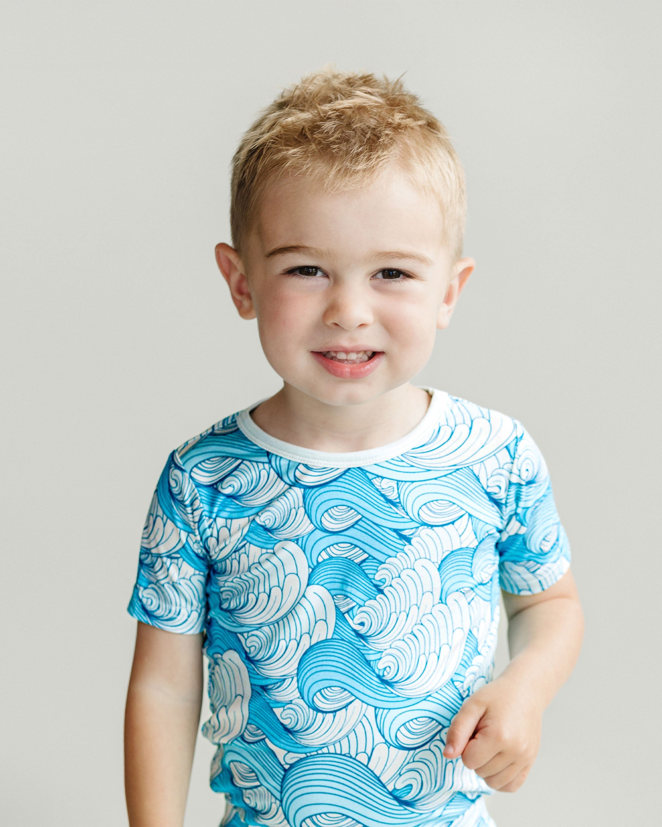 Boys Delmar Bamboo Shorts Set