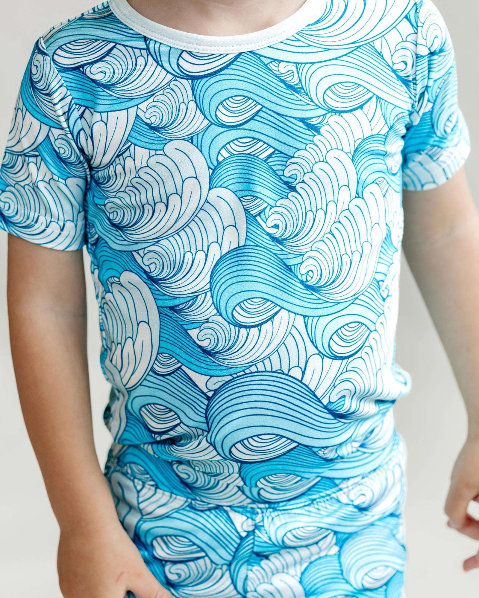 Boys Delmar Bamboo Shorts Set