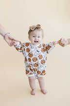 Bubble Romper | Milk & Cookies