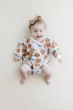 Bubble Romper | Milk & Cookies