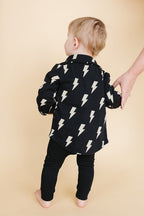 Shacket | Black Bolts