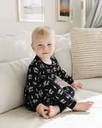 Boys Bamboo Two Piece Pajama Set | Little Bro